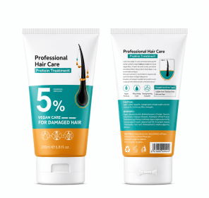 2-Pack Keratin Scalp Massage Cream, 5% Formula Hair Strengthening & Volumizing Leave-In Treatment