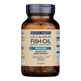 Wiley's Finest - Fish Oil Peak Epa - 1 Each-60 Sgel