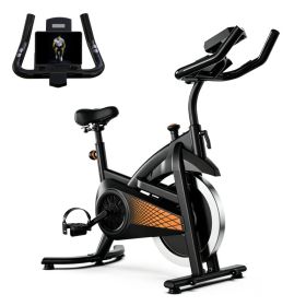 Exercise Bike, Adjustable Magnetic Resistance Stationary Bikes , Indoor Bike With 330lbs Weight Capacity Comfortable Seat, Tablet Mount (Option: OR)