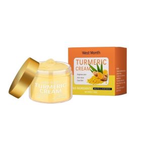 West Month Turmeric Moisturizing Face Cream, Brightening, Hydrating, Nourishing And Moisturizing Skin Daily Gentle Care (Option: 4pcs)
