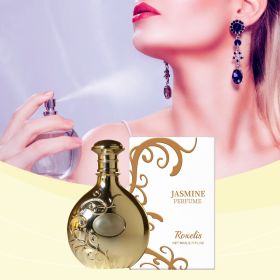 Jasmine Perfume for Women 80ml - Long Lasting Eau de Parfum, Elegant Floral Scent with Golden Ornate Bottle, Luxury Fragrance Gift for Her (style: Jasmine fragrance series)